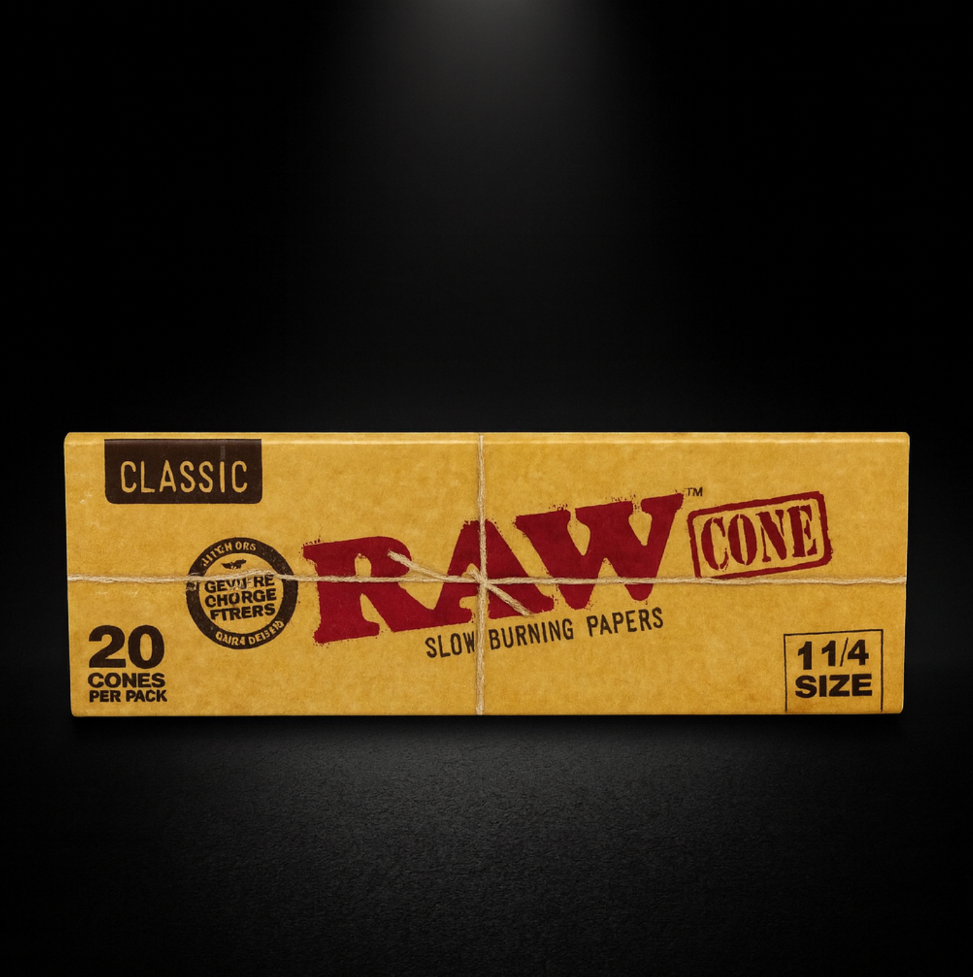 RAW Classic 1¼ Size Pre-Rolled Cones (20 Pack)