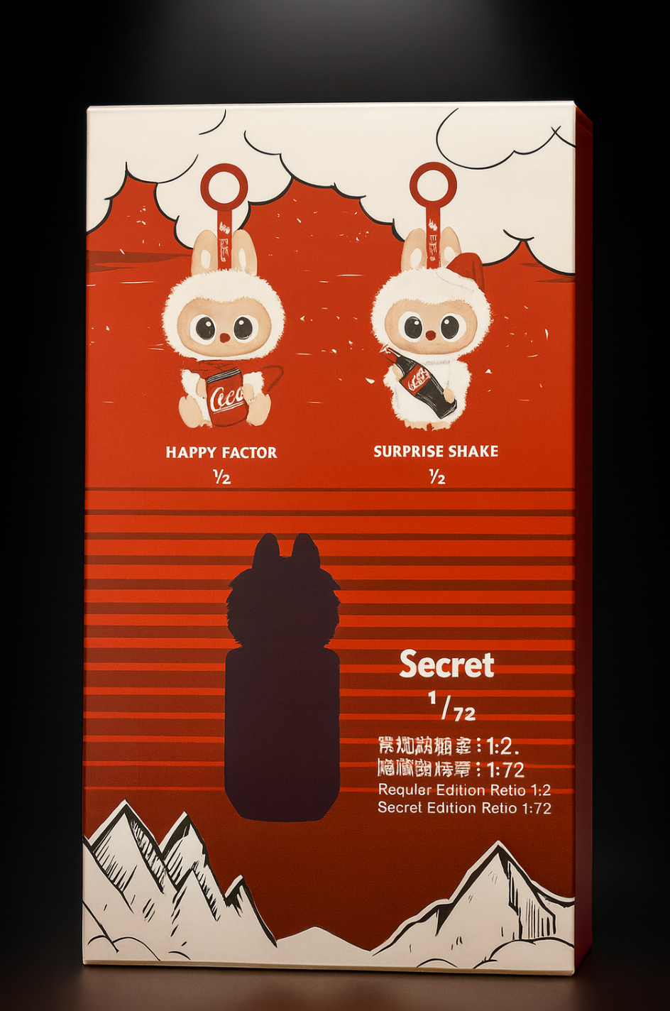 Labubu "The Monsters Vinyl Face Blind Box (Coca-Cola Edition)