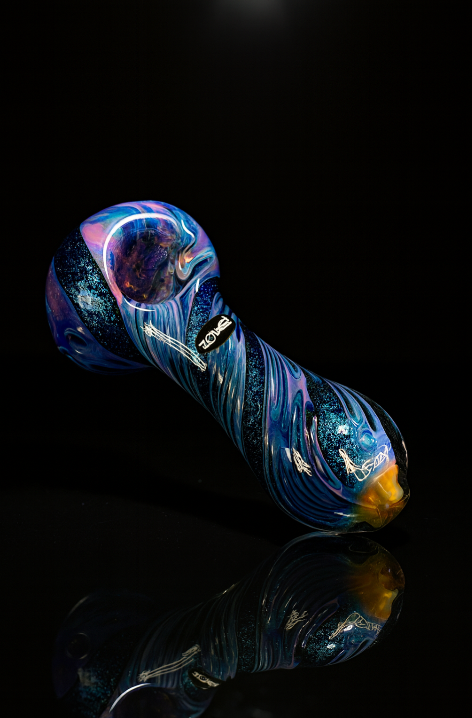 Zong! Thick Heavy Glass Spoon Smoking Pipe