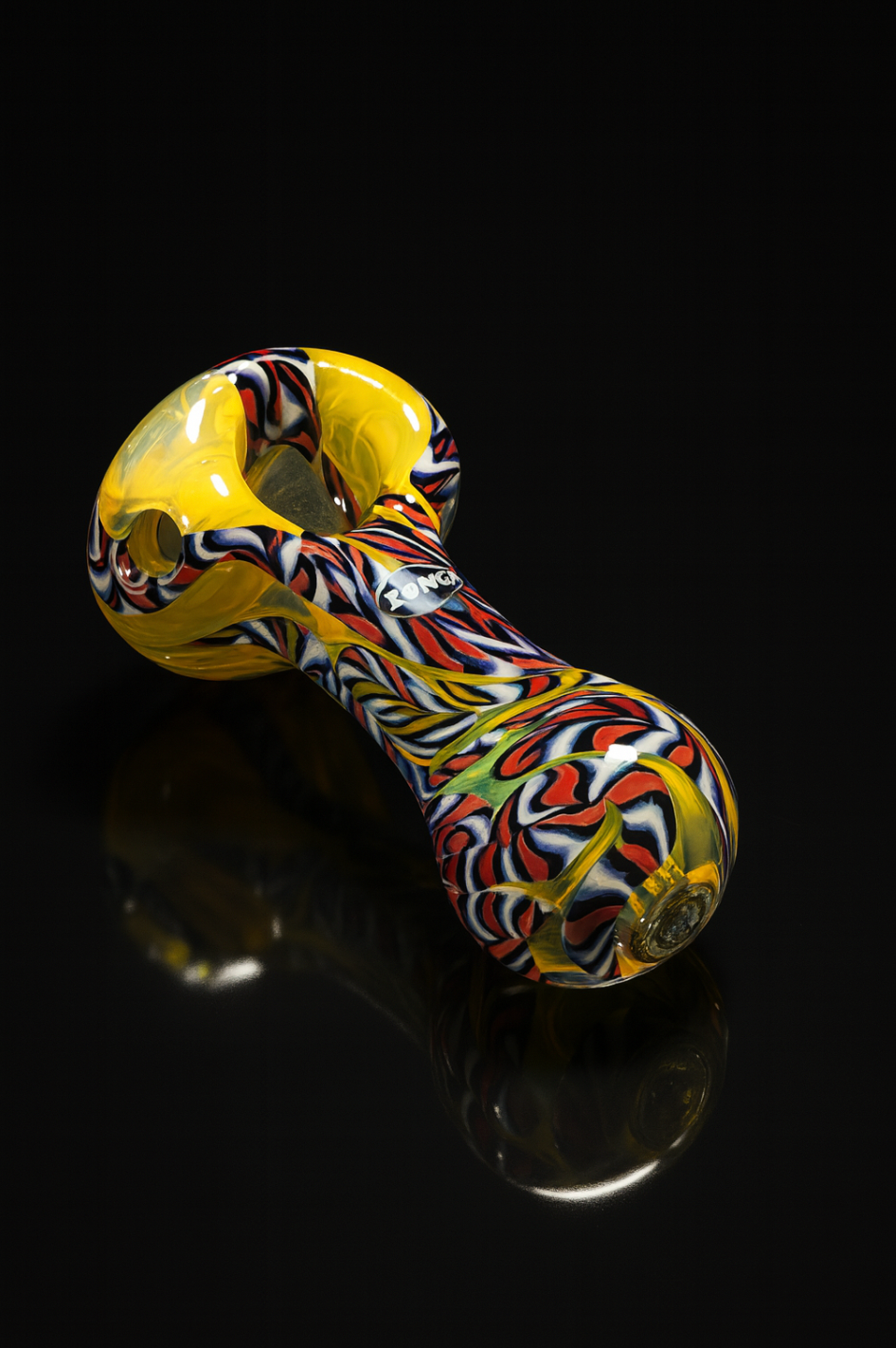 Zong! Thick Heavy Glass Spoon Smoking Pipe