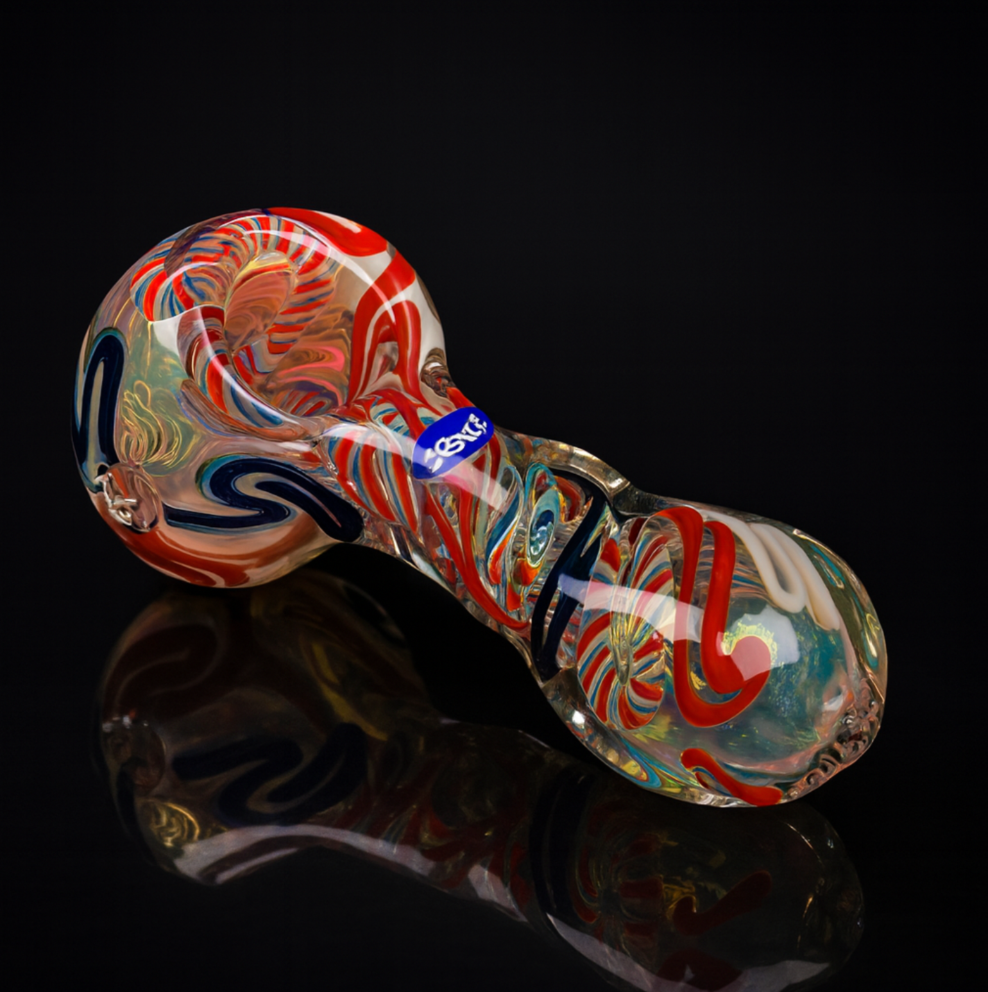 Zong! Thick Heavy Glass Spoon Smoking Pipe