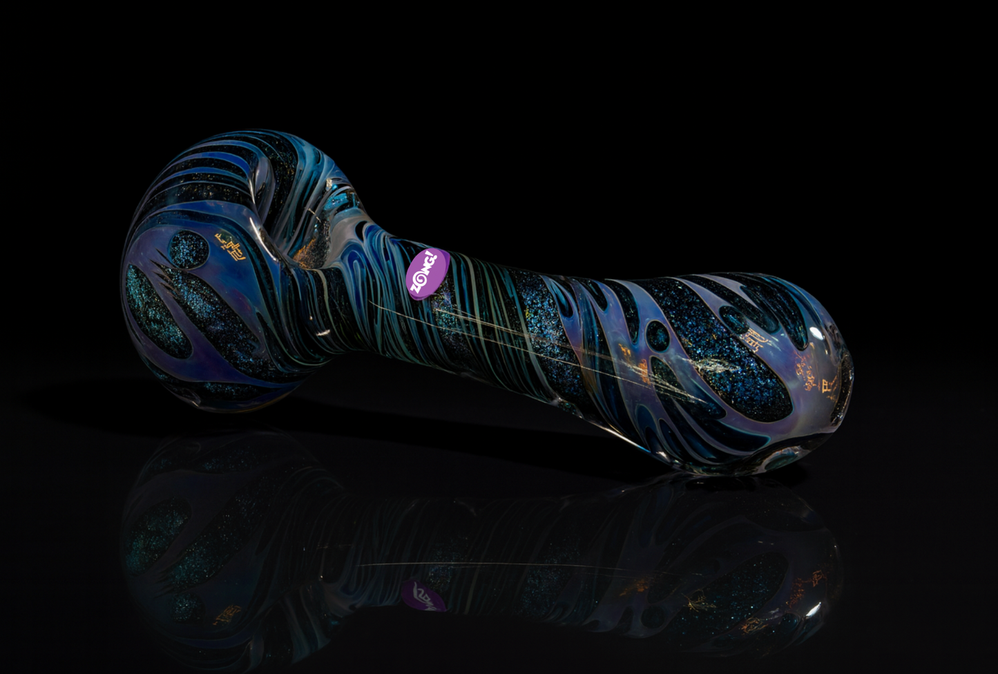 Zong! Thick Heavy Glass Spoon Smoking Pipe