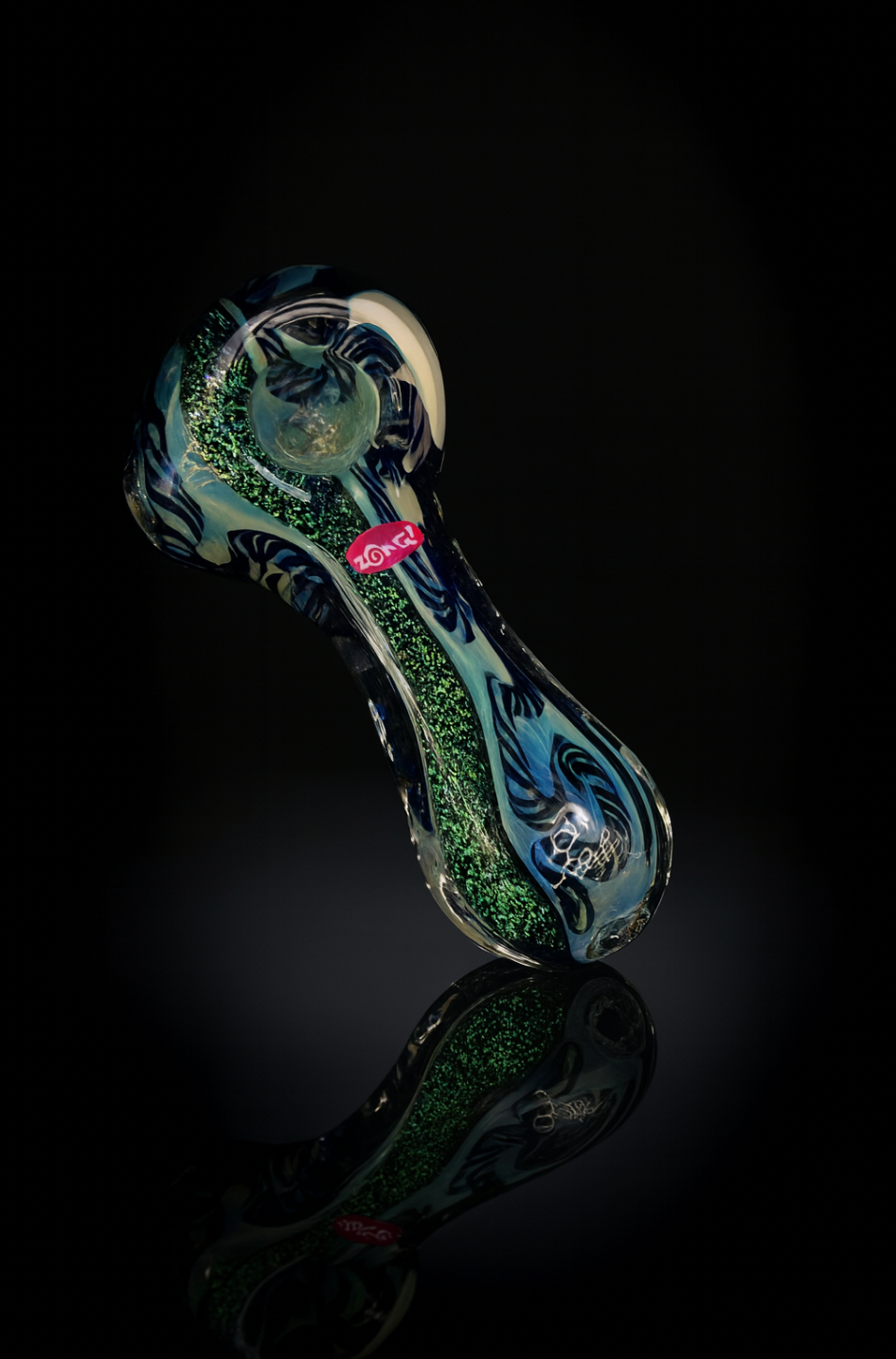 Zong! Thick Heavy Glass Spoon Smoking Pipe