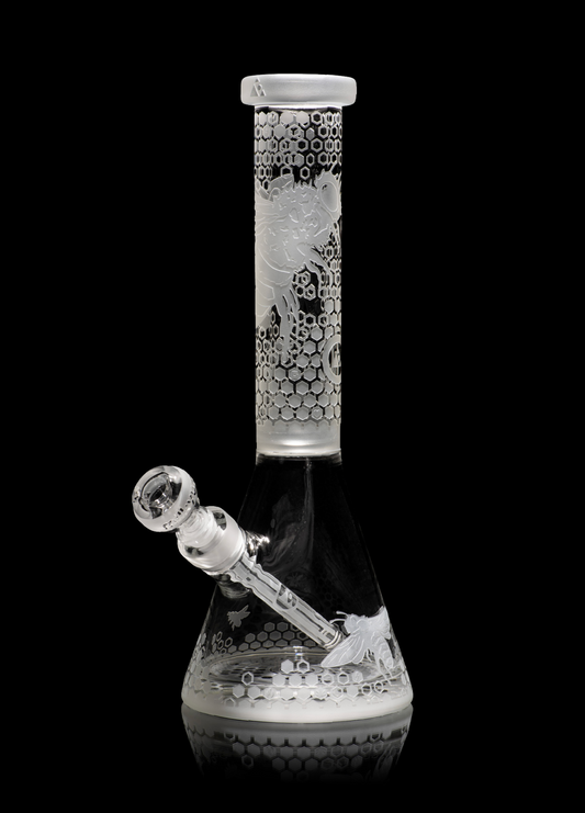 Milkyway Bee Hive 14″ Beaker Bong