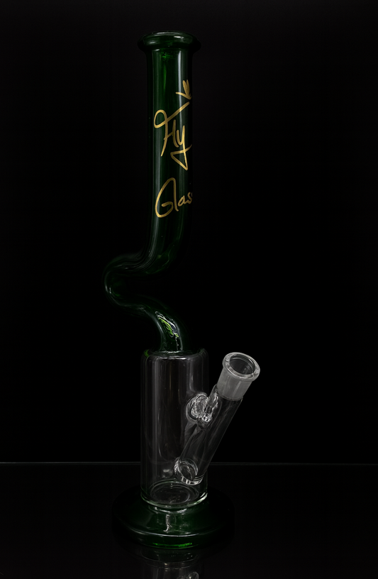 Fly Glass Dark Green Zong Tube