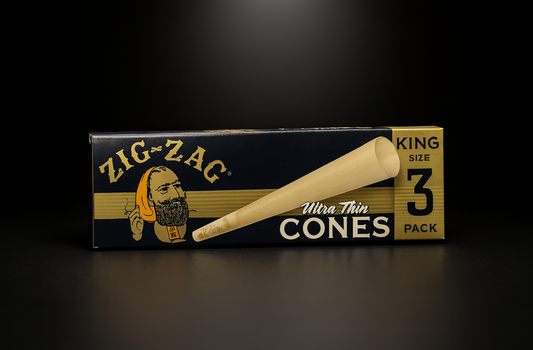 Zig-Zag King Size Ultra Thin Cones (3 Pack)