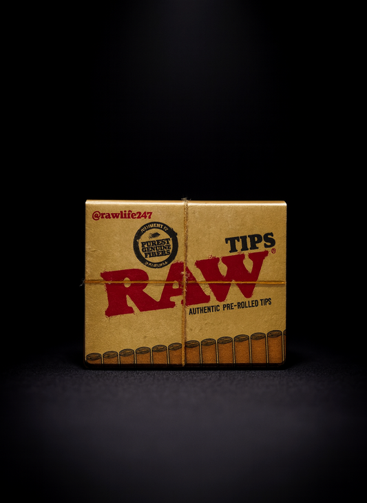RAW Authentic Pre-Rolled Tips
