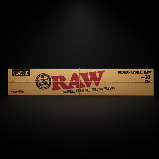 RAW Classic Supernatural / RAW Classic 30 cm Supernatural Rolling Paper (Also known as RAW Classic 12" / RAW Classic Extra Long)
