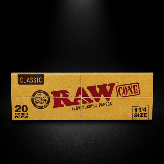 RAW Classic 1¼ Size Pre-Rolled Cones (20 Pack)
