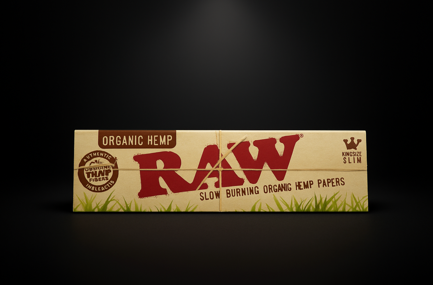 RAW Organic Hemp Rolling Papers (King Size Slim / 1 ¼ / “Organic Hemp”)