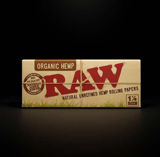 RAW Organic Hemp Rolling Papers (1 ¼ size)