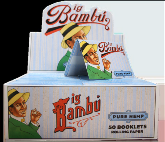 Big Bambú Pure Hemp Rolling Papers (50 Booklets)