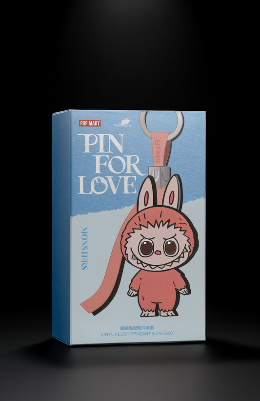 Labubu THE MONSTERS – Pin For Love Vinyl Plush Pendant Blind Box