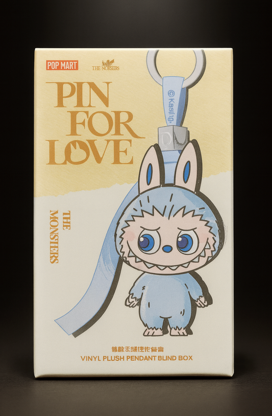 Labubu Pin for Love – The Monsters Vinyl Plush Pendant Blind Box