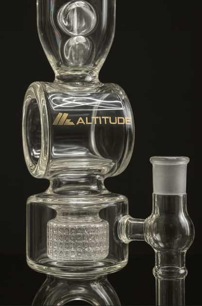 Altitude Matrix Recycler Bong