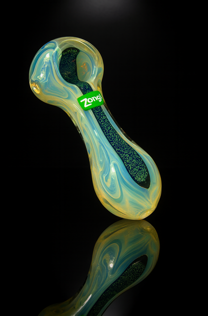 Zong! Thick Heavy Glass Spoon Smoking Pipe