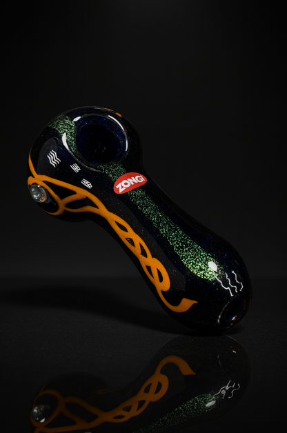 Zong! Thick Heavy Glass Spoon Smoking Pipe