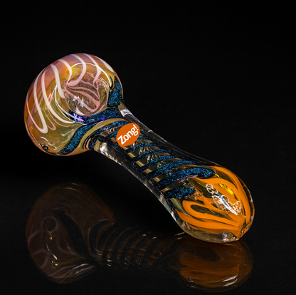 Zong! Thick Heavy Glass Spoon Smoking Pipe
