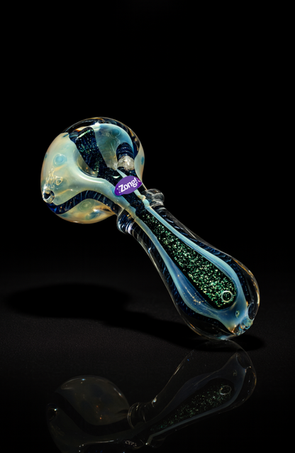 Zong! Thick Heavy Glass Spoon Smoking Pipe