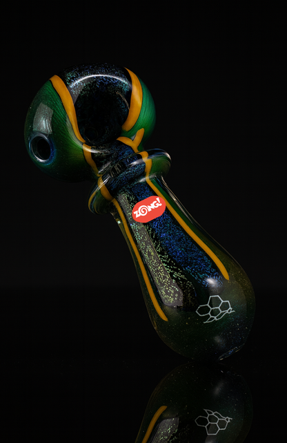 Zong! Thick Heavy Glass Spoon Smoking Pipe